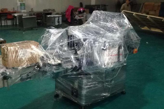 Etiquetadora d'aliatge d'alumini Opp Vial per a ampolla rodona, màquina etiquetadora industrial