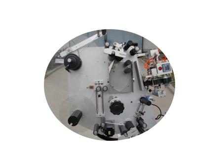 Etiquetadora adhesiva de tela de màquina d'etiquetatge de tubs de paper 500 rodets