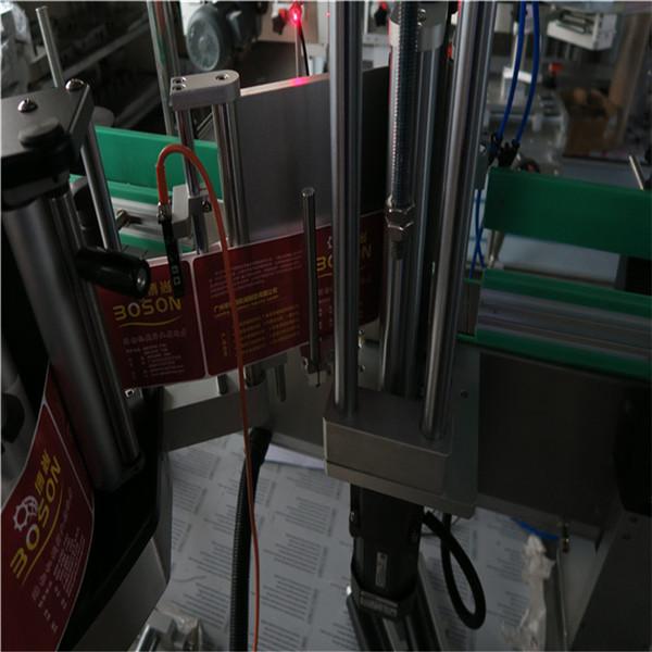 Etiquetadora d’ampolles ovalades, xampú aplicador d’etiquetes adhesives i etiquetadora de detergent