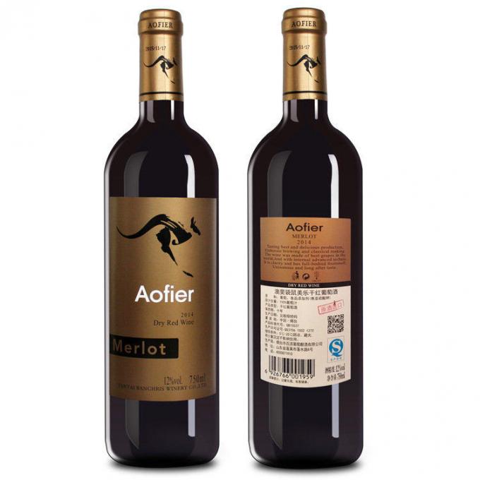 Aplicador d'etiquetes adhesives de dos / una cara Equips d'etiquetatge de botelles de vidre / plàstic