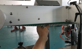 màquina automàtica per etiquetar ampolles amb mecanisme de premsat superior amb certificat CE