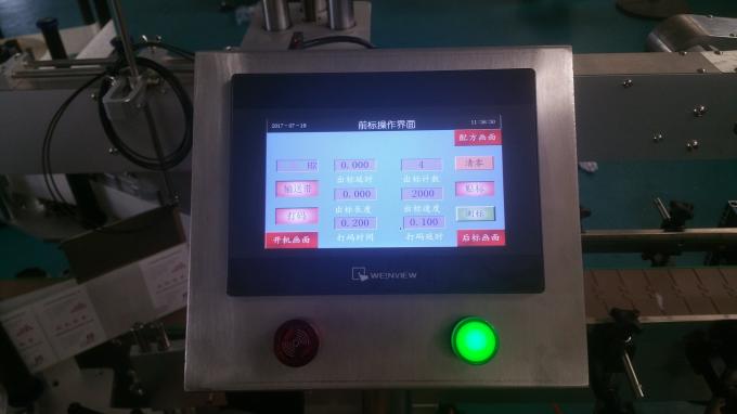 Etiquetadora automàtica d’ampolles de vidre d’ampolla plana, màquina d’etiqueta d’adhesius