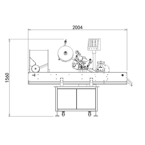 Màquina d'etiquetatge de flascons automàtica d'alta velocitat per a ampolla petita