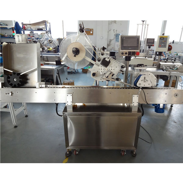 Màquina d'etiquetatge horitzontal automàtica de vial de control PLC per a mini ampolla