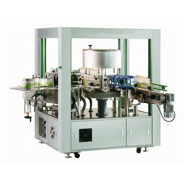 Etiquetadora rotativa davantera i posterior