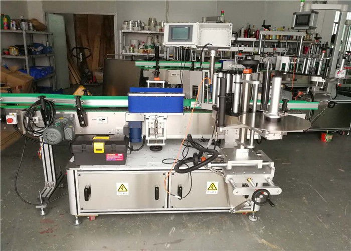 Aplicador automàtic d’etiquetes adhesives de la Xina per a ampolla rodona de plàstic / vidre