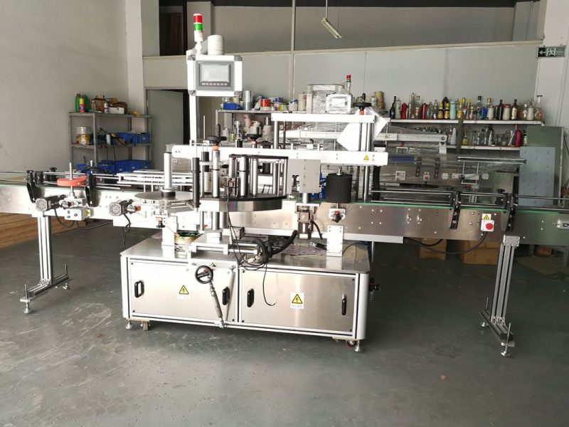 Proveïdor de la màquina d’etiquetatge d’ampolles rodones / aplicador d’etiquetes completament automàtic de superfície plana