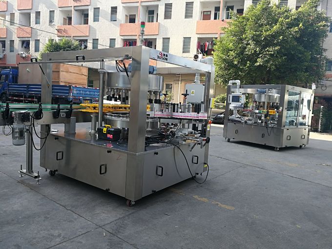 Etiquetadora rotativa davantera i posterior / Velocitat del coll i davantera 15000B / H Certificació CE