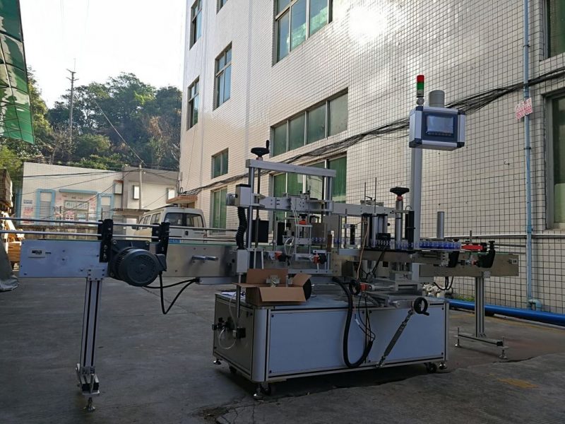 Proveïdor d'alta precisió de màquines adhesives d'ampolla plana d'una cara de la Xina